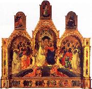 Lorenzo Monaco The Coronation of the Virgin oil painting reproduction